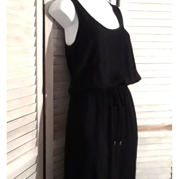 Karen Kane Women's Maxi Dress Size XS Sleeveless Elastic Waist Side Slits - Picture 3 of 10